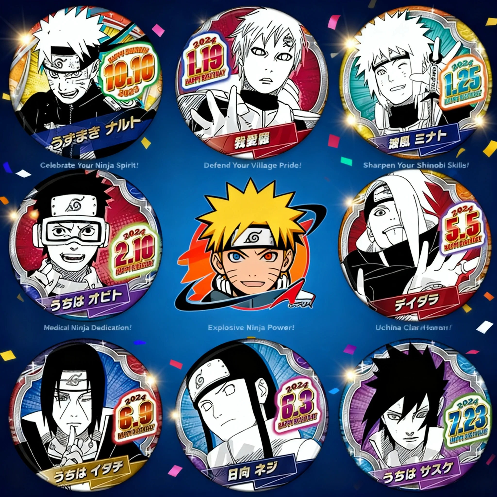 Naruto Anime Badge Pin Brooch Custom Birthday Gift Sasuke Itachi Deidara Cosplay Accessories Merchandise Collection for Fans
Naruto Anime Badge Pin Brooch Custom Birthday Gift Sasuke Itachi Deidara Cosplay Accessories Merchandise Collection for Fans