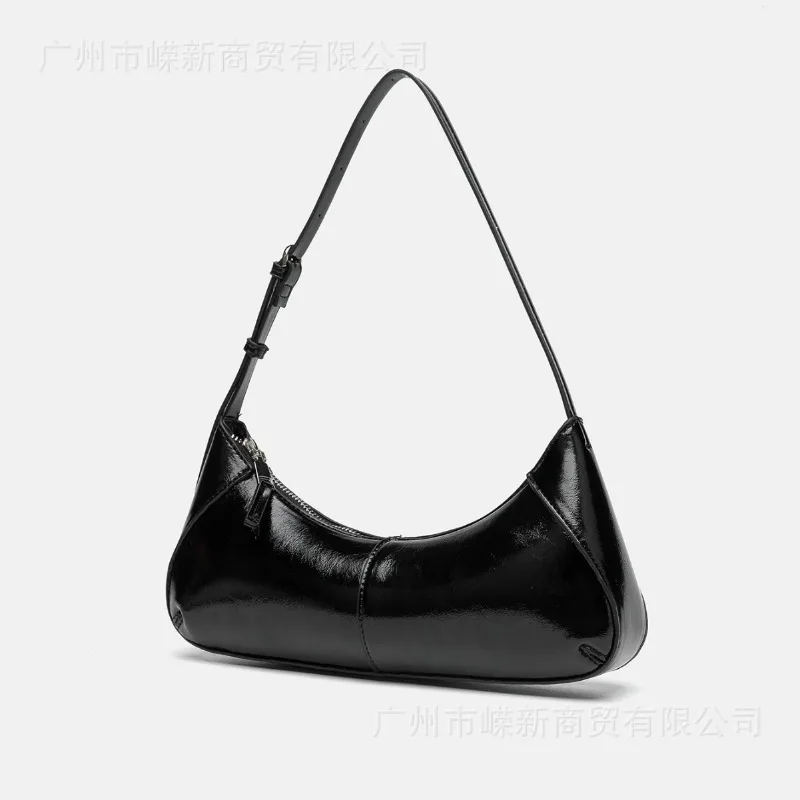 ALIDI S C Women Vintage Oil Wax Leather Baguette Shoulder Bag Adjustable Thin Strap Handbag Minimalist Solid Color Underarm Bag
ALIDI S C Women Vintage Oil Wax Leather Baguette Shoulder Bag Adjustable Thin Strap Handbag Minimalist Solid Color Underarm Bag