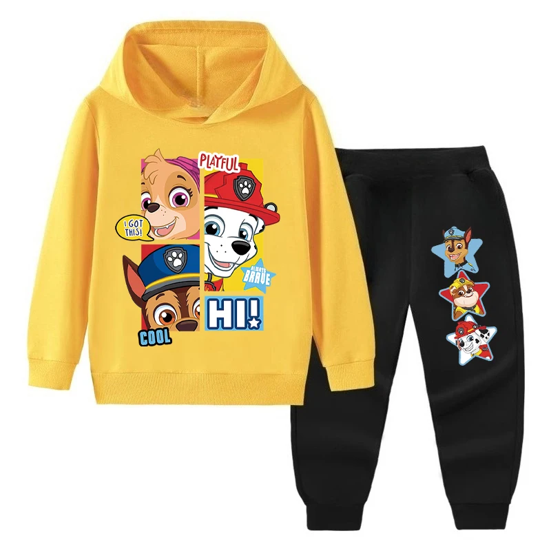 PAW Patrol Cartoon Printed Thin Hoodies Sweatshirts Children's Sets Child Boy Tops + Pants 2 Pcs Suits Kids Boys Tracksuits Set
PAW Patrol Cartoon Printed Thin Hoodies Sweatshirts Children's Sets Child Boy Tops + Pants 2 Pcs Suits Kids Boys Tracksuits Set