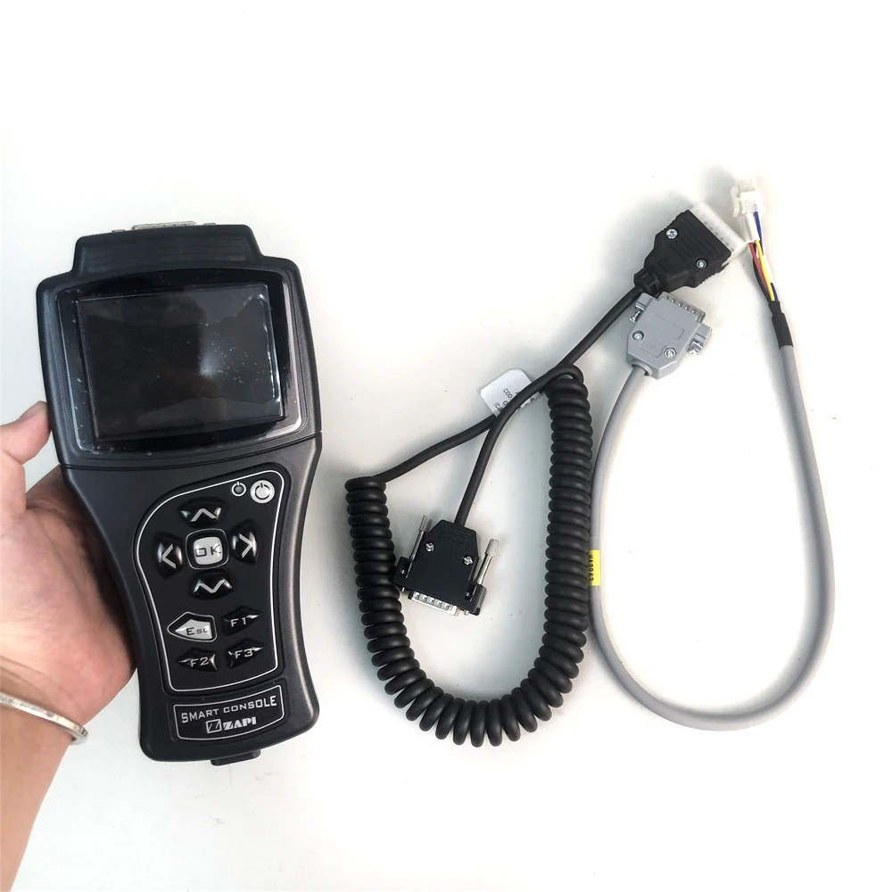 Original Zapi Handheld Diagnosis Cable Smart Console FC2463 FC2360 ZAPI Motor Controller Programming & Diagnosing Handset Tool
Original Zapi Handheld Diagnosis Cable Smart Console FC2463 FC2360 ZAPI Motor Controller Programming & Diagnosing Handset Tool