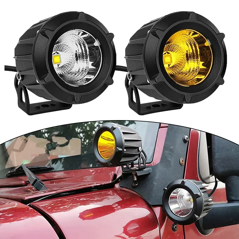 1/2Pcs Universal Motorcycle LED Fog Light 12-36V 22W Spotlight External Headlight Auxiliary Lights Driving Fog Lamp Off-road
1/2Pcs Universal Motorcycle LED Fog Light 12-36V 22W Spotlight External Headlight Auxiliary Lights Driving Fog Lamp Off-road