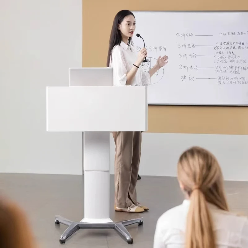 Multimedia Speaker Classroom Teacher Smart table Meeting room Training Movable lifting podium
Multimedia Speaker Classroom Teacher Smart table Meeting room Training Movable lifting podium