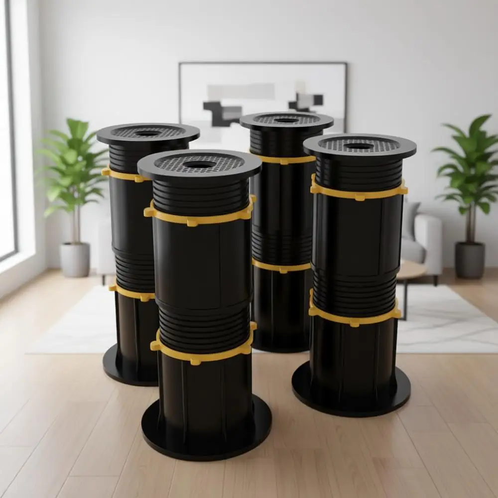 Enhanced 4-Piece Adjustable Height Bed Support Legs, Replacement Legs for Beds (8.3-13.4)
Enhanced 4-Piece Adjustable Height Bed Support Legs, Replacement Legs for Beds (8.3-13.4)