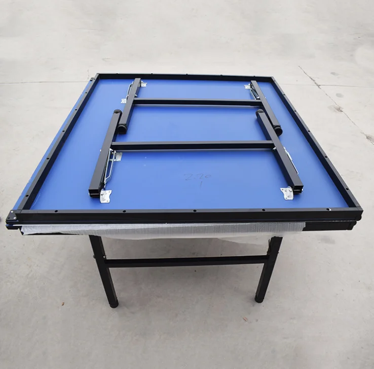 Blue Paint Indoor Tennis Table with Folding Legs Pingpong Table on Sale
Blue Paint Indoor Tennis Table with Folding Legs Pingpong Table on Sale
