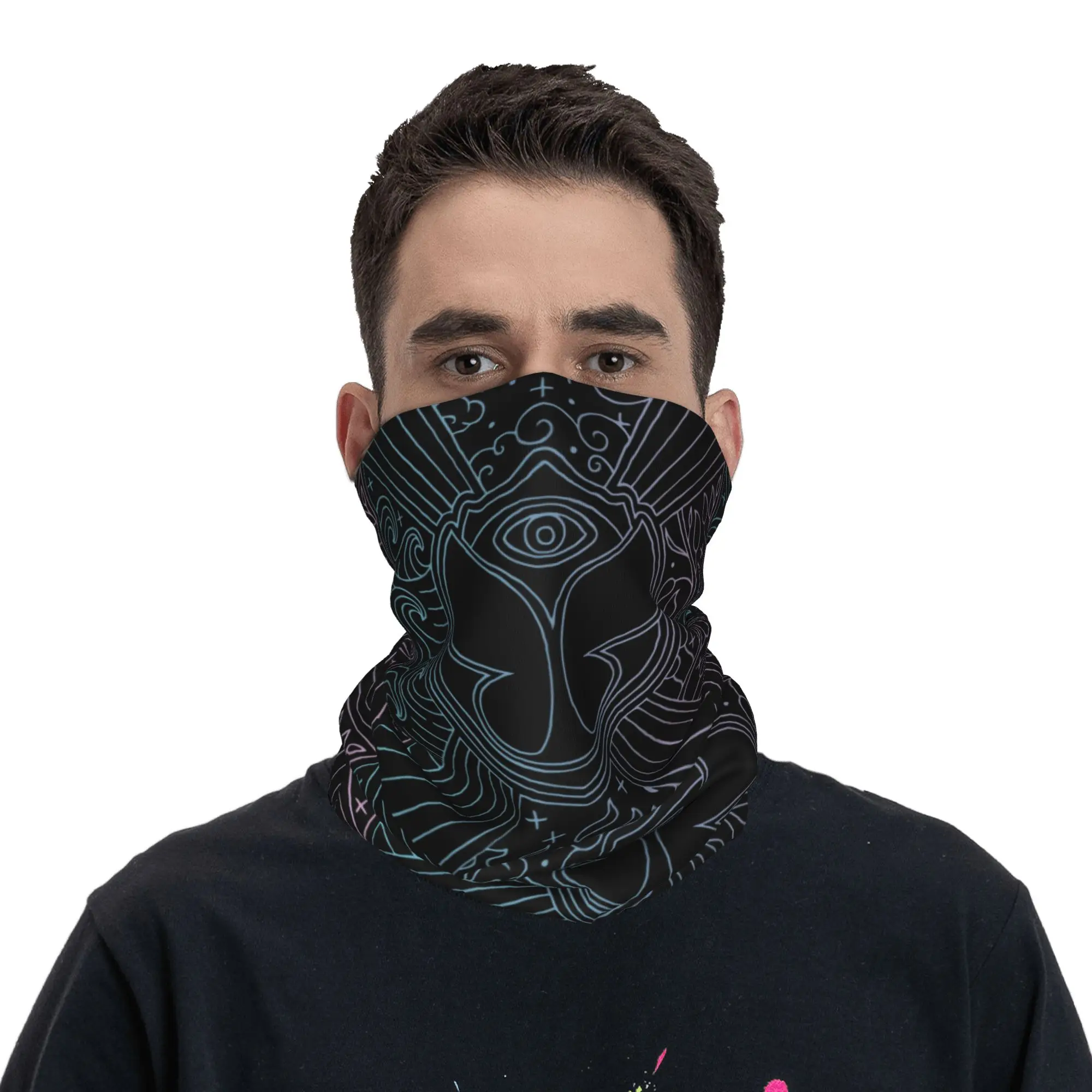 Custom Tomorrowland Bandana Neck Gaiter Windproof Face Scarf Cover Men Women Electronic Music Festival Headwear Tube Balaclava
Custom Tomorrowland Bandana Neck Gaiter Windproof Face Scarf Cover Men Women Electronic Music Festival Headwear Tube Balaclava