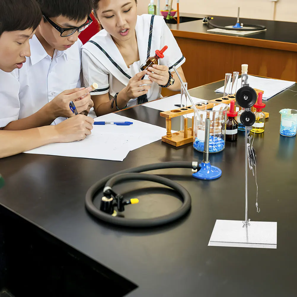 2Sets Pulley Block Kit Brackets Rope Durable Physics Experiment Tool for Mechanics Science Teaching Experiment Classroom Use
2Sets Pulley Block Kit Brackets Rope Durable Physics Experiment Tool for Mechanics Science Teaching Experiment Classroom Use