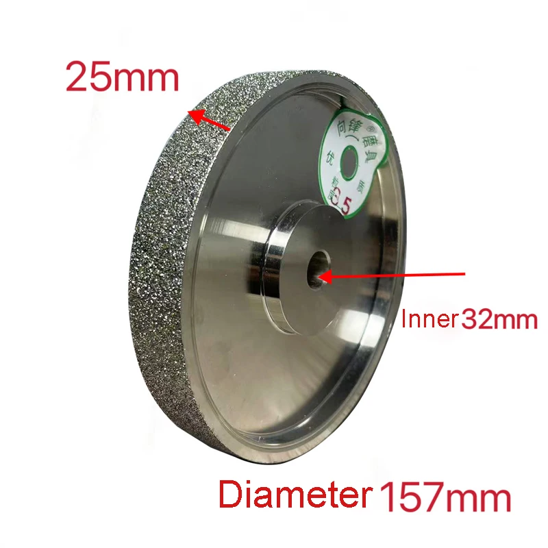 157mm Diamond Alloy Grinding Wheel Sharpening Steel 6" Inches 32 Hole Parallel Polishing Abrasive Disc
157mm Diamond Alloy Grinding Wheel Sharpening Steel 6" Inches 32 Hole Parallel Polishing Abrasive Disc