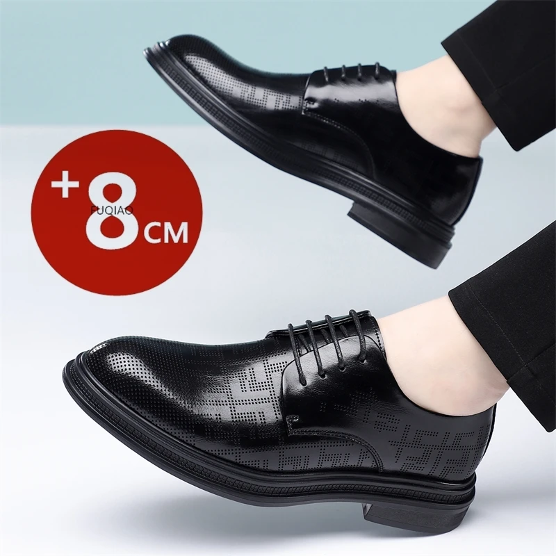 Plus Size Elevator Shoes Men Dress Shoes 3/6/8 cm Men Formal Shoes Summer/Spring Business Luxury Men Oxfords Suit Shoes
Plus Size Elevator Shoes Men Dress Shoes 3/6/8 cm Men Formal Shoes Summer/Spring Business Luxury Men Oxfords Suit Shoes
