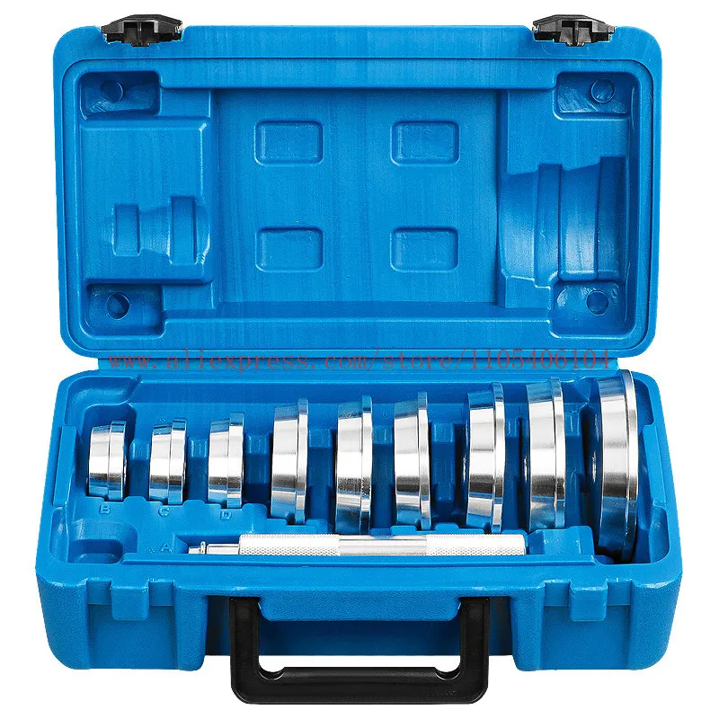 Installation tools Bearing outer ring Seat oil seal Seal ring Rubber sleeve Washer Bushing press
Installation tools Bearing outer ring Seat oil seal Seal ring Rubber sleeve Washer Bushing press