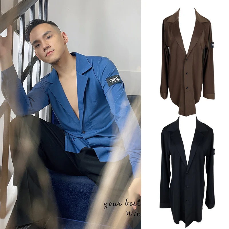 Sexy V-Neck Latin Dance Tops For Male Rumba Ballroom Dancing Clothes Long Sleeve Shirt ChaCha Tango Practice Clothing YS3657
Sexy V-Neck Latin Dance Tops For Male Rumba Ballroom Dancing Clothes Long Sleeve Shirt ChaCha Tango Practice Clothing YS3657