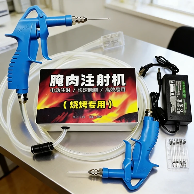 Электрический насос для инъекций соленого мяса, шприцевой насос для маринования соленого солеса, инжектор для приправ мяса, электрический мясорубопроцессор
Электрический насос для инъекций соленого мяса, шприцевой насос для маринования соленого солеса, инжектор для приправ мяса, электрический мясорубопроцессор