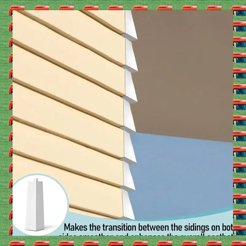 ABMO Aluminum Siding Corners 8 Inch Exterior Siding Corner Caps Smooth Siding Aluminum Corners For Mobile Homes 16 Pieces
ABMO Aluminum Siding Corners 8 Inch Exterior Siding Corner Caps Smooth Siding Aluminum Corners For Mobile Homes 16 Pieces