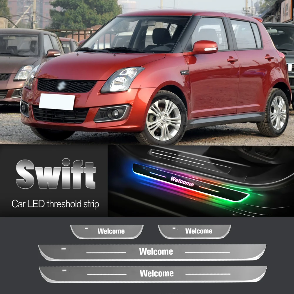Car Door Sill Light For Suzuki Swift 1995-2023 2007 2008 2011 2018 Customized Logo LED Welcome Threshold Pedal Lamp Accessories
Car Door Sill Light For Suzuki Swift 1995-2023 2007 2008 2011 2018 Customized Logo LED Welcome Threshold Pedal Lamp Accessories