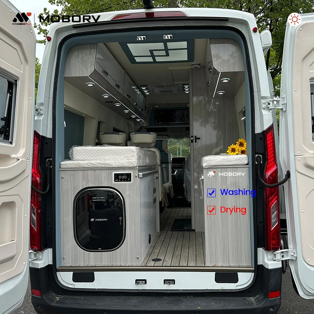 MOBORV MOTORHOME RV APPLIANCE ACCESSORY Automatic Mini Wall-Mounted Front Load Washing Machine Dryer Combo Remote Kit Caravan
MOBORV MOTORHOME RV APPLIANCE ACCESSORY Automatic Mini Wall-Mounted Front Load Washing Machine Dryer Combo Remote Kit Caravan