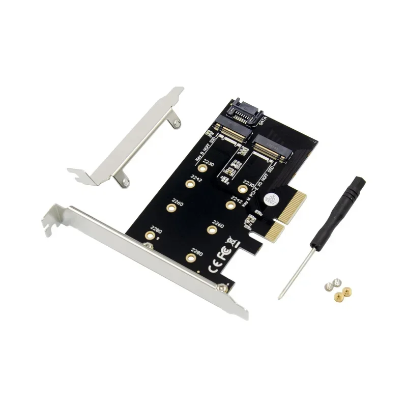Добавить карту PCIe x4 M.2 B&M Key NVMe SSD 6 Гбит/с Riser Card B key M key Mini PCie Multiplier Adapter Expansion Converter Pci-e 4X
Добавить карту PCIe x4 M.2 B&M Key NVMe SSD 6 Гбит/с Riser Card B key M key Mini PCie Multiplier Adapter Expansion Converter Pci-e 4X
