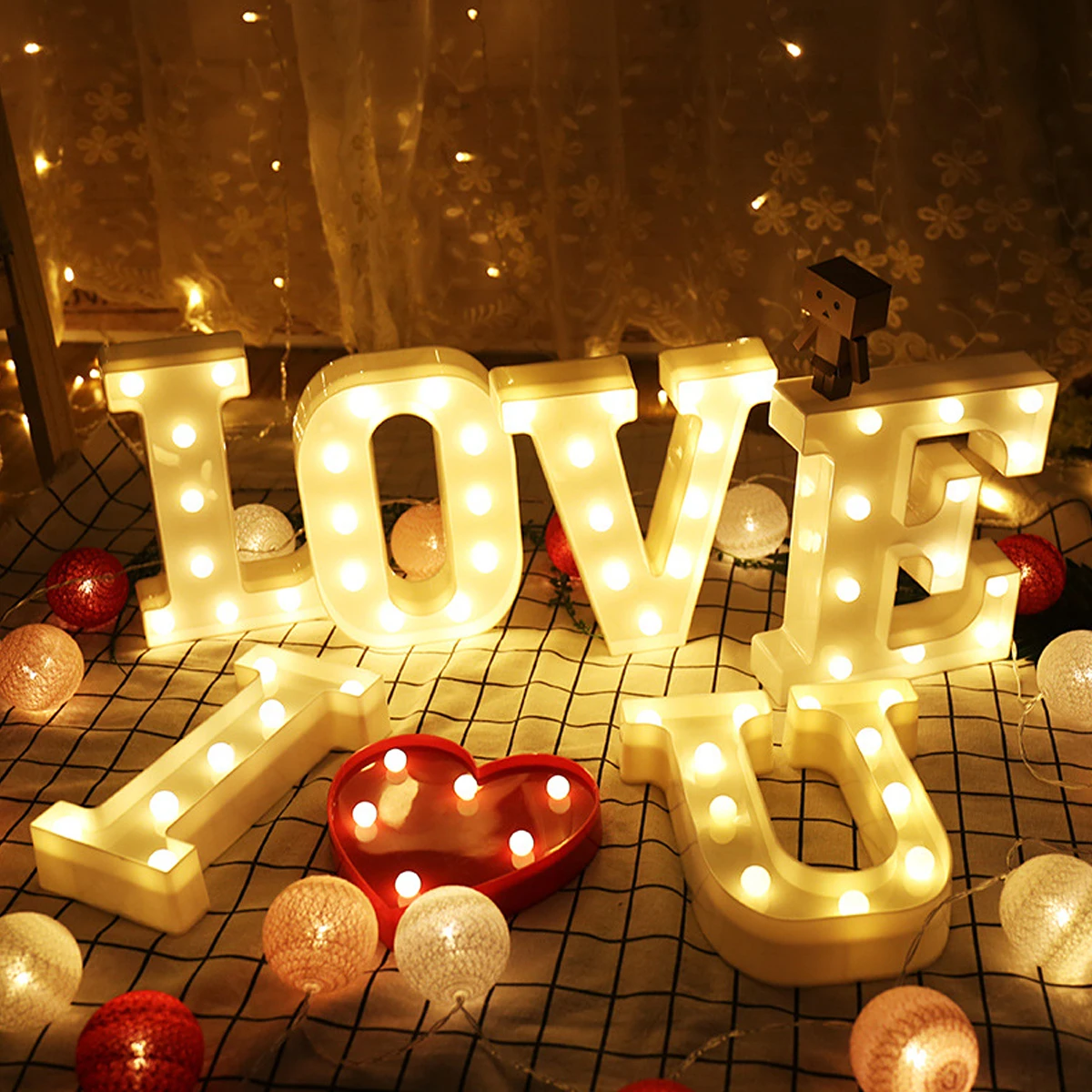 LED Heart Love Led Lamp Lamp Party Photo Prop Reusable Home Home Desktop Light nament Desktop nament
LED Heart Love Led Lamp Lamp Party Photo Prop Reusable Home Home Desktop Light nament Desktop nament