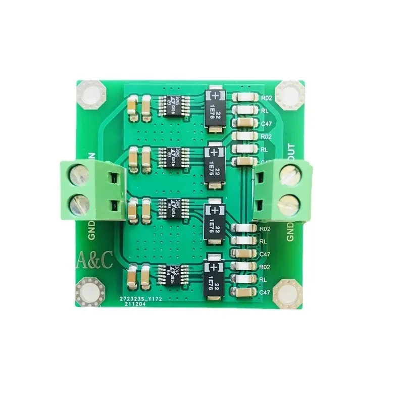 LT3045 Four Parallel 2A Ultra Low Noise Linear Regulated Power Supply with Heat Sink 5V/9V/12V Output for Preamplifier DAC
LT3045 Four Parallel 2A Ultra Low Noise Linear Regulated Power Supply with Heat Sink 5V/9V/12V Output for Preamplifier DAC