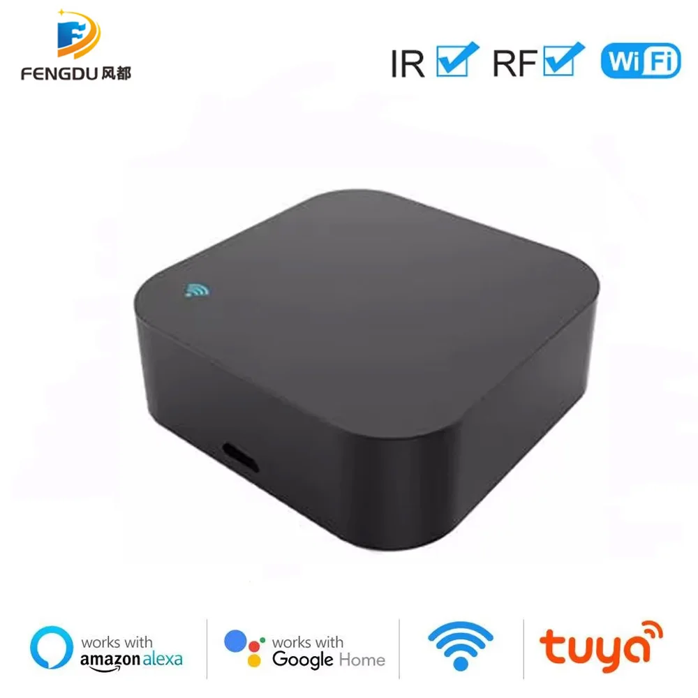 Tuya Smart IR Remote Control with WiFi RF+IR Remote Control Tuya App Remote Support Alexa Google
Tuya Smart IR Remote Control with WiFi RF+IR Remote Control Tuya App Remote Support Alexa Google