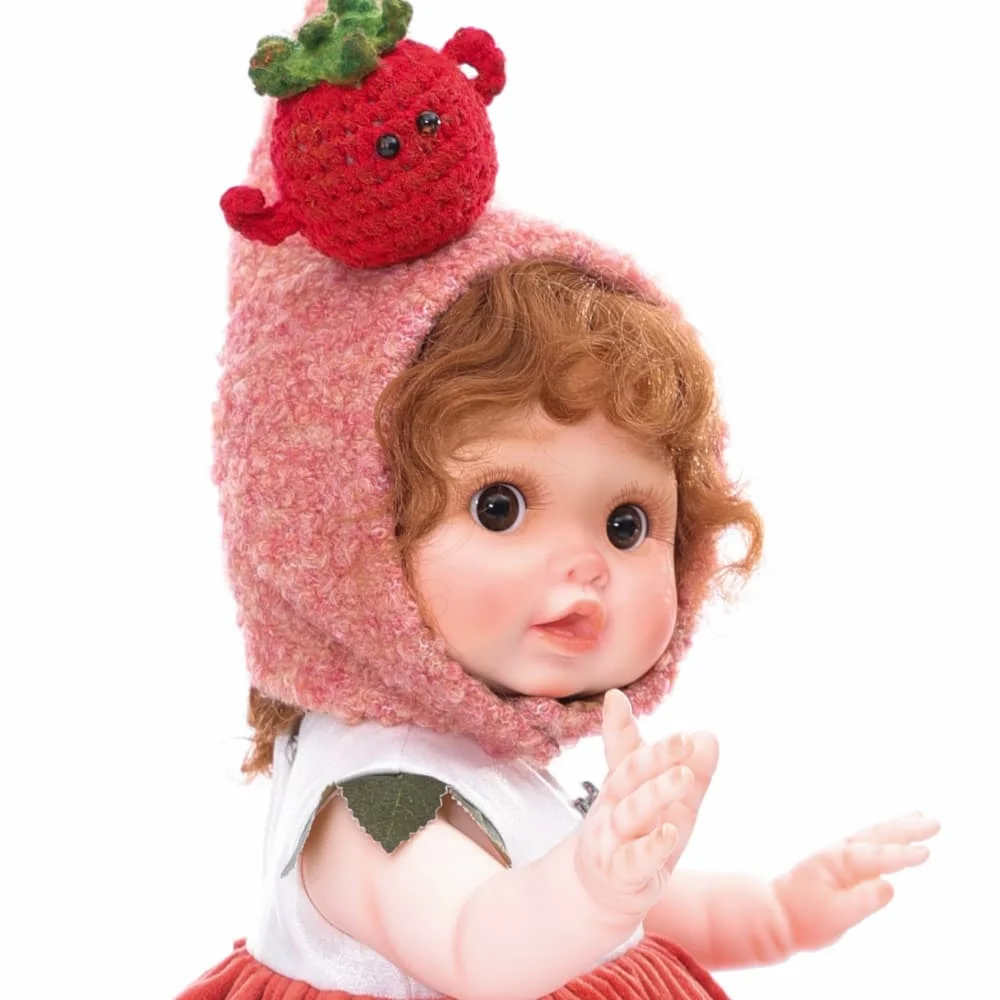 Cloveray Original 18 inch Full Body Vinyl Realistic Reborn Doll Super Cute High Quality HandmadeVegetable Vinyl Doll Kid Gift
Cloveray Original 18 inch Full Body Vinyl Realistic Reborn Doll Super Cute High Quality HandmadeVegetable Vinyl Doll Kid Gift