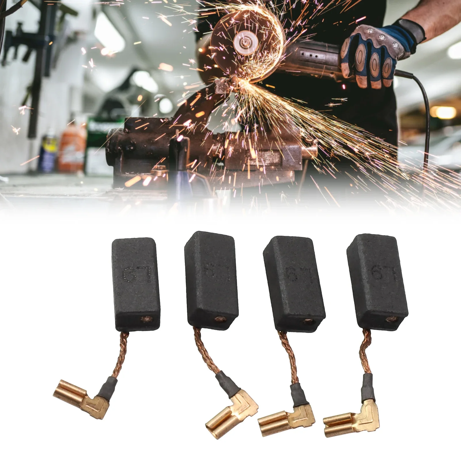 Motorcycles Carbon Brushes Motor Brush For DWE4011 For DWE4120 For DWE4120N For DeW Alt P/N For N097696 Power Tools
Motorcycles Carbon Brushes Motor Brush For DWE4011 For DWE4120 For DWE4120N For DeW Alt P/N For N097696 Power Tools