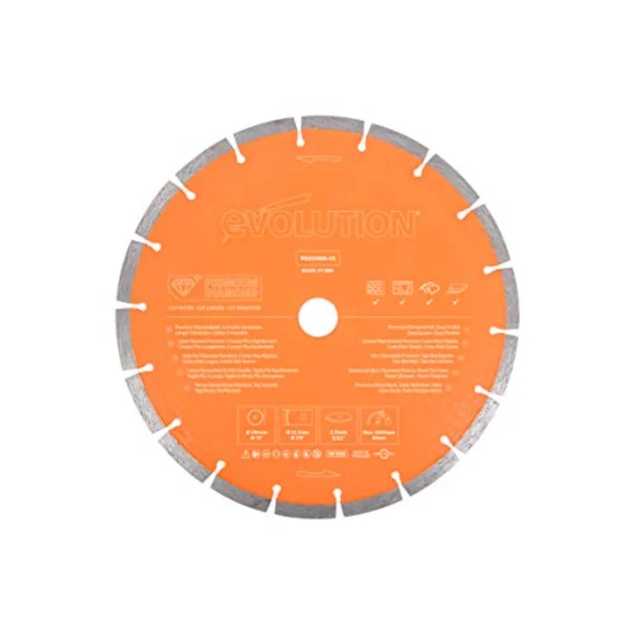 10 Inch Multi Material Diamond Blade With Segmented Edge, 7/8 In Bore, Multi-Purpose and Metal Cutting Diamond Blade
10 Inch Multi Material Diamond Blade With Segmented Edge, 7/8 In Bore, Multi-Purpose and Metal Cutting Diamond Blade