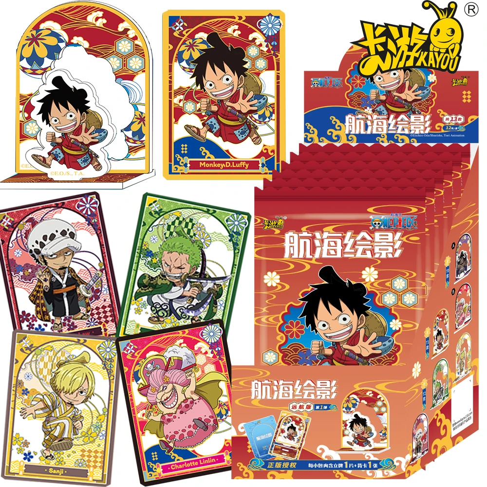 Genuine KAYOU One Piece Stand Acrylic Figure Monkey D. Luffy Anime Peripherals Collection Card Model Ornament Kid Birthday Gift
Genuine KAYOU One Piece Stand Acrylic Figure Monkey D. Luffy Anime Peripherals Collection Card Model Ornament Kid Birthday Gift