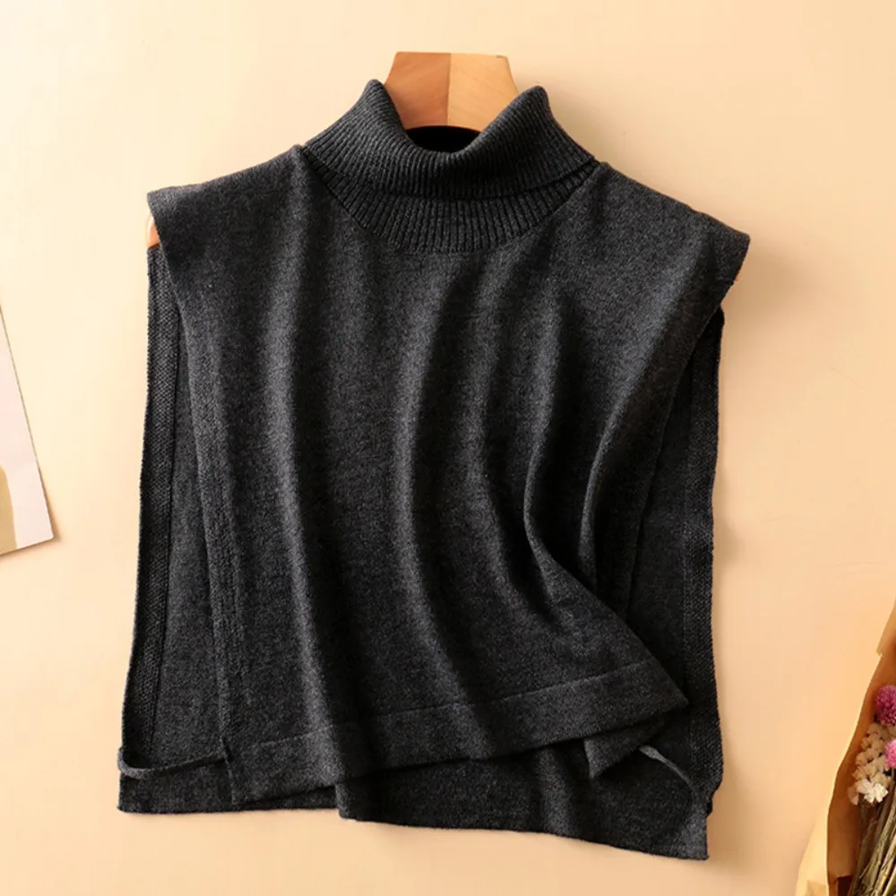 Knitted Sweater False Collar Turtleneck Solid Color Half-Shirt Blouse Detachable Stand Collar Autumn Winter Clothing Accessories
Knitted Sweater False Collar Turtleneck Solid Color Half-Shirt Blouse Detachable Stand Collar Autumn Winter Clothing Accessories