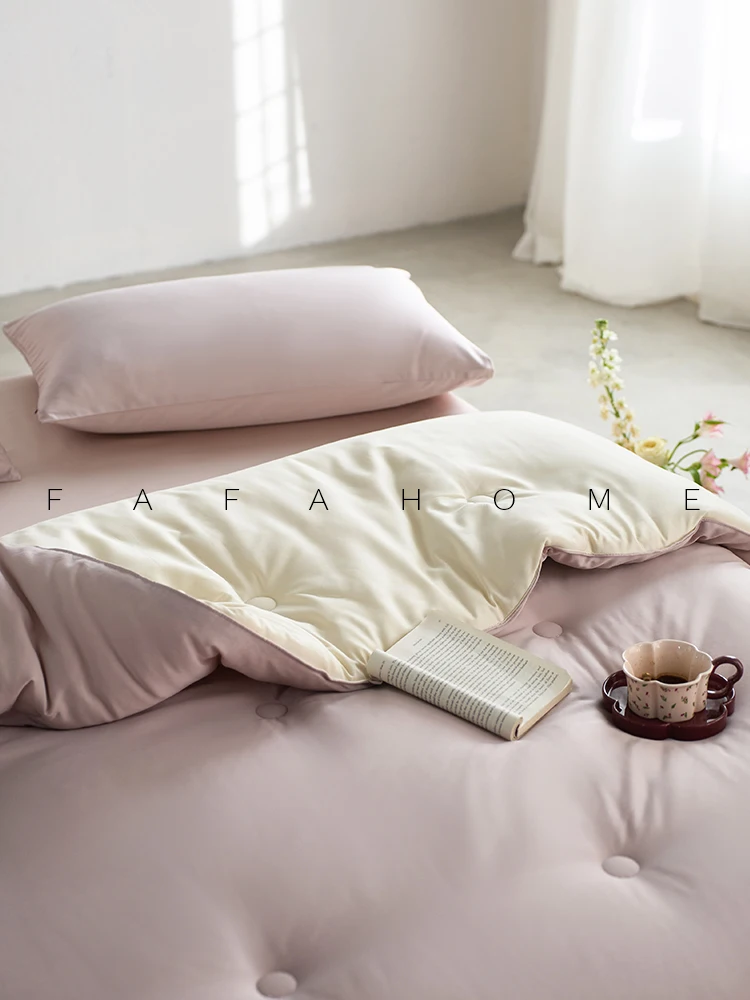 FAHOME Lyocell Cotton Brued Lazy Person's Blanket Four Seasons Universal Skin-friendly Naked Sp No Cover No Wa
FAHOME Lyocell Cotton Brued Lazy Person's Blanket Four Seasons Universal Skin-friendly Naked Sp No Cover No Wa