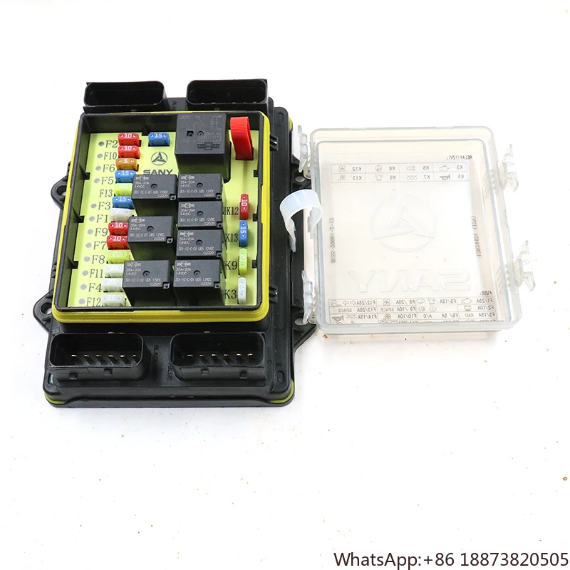 SY85C1K2S.5C.1.1-1 12824424 for high performance excavator 60 SY75 SY85 SY95 Original excavator fues box
SY85C1K2S.5C.1.1-1 12824424 for high performance excavator 60 SY75 SY85 SY95 Original excavator fues box