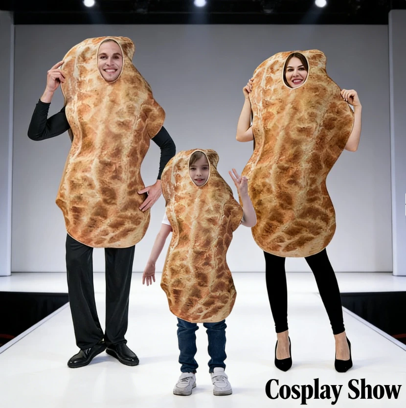 Funny Peanut Costume Cosplay Outfit Stage Performance Dress Up Clothing For Party
Funny Peanut Costume Cosplay Outfit Stage Performance Dress Up Clothing For Party