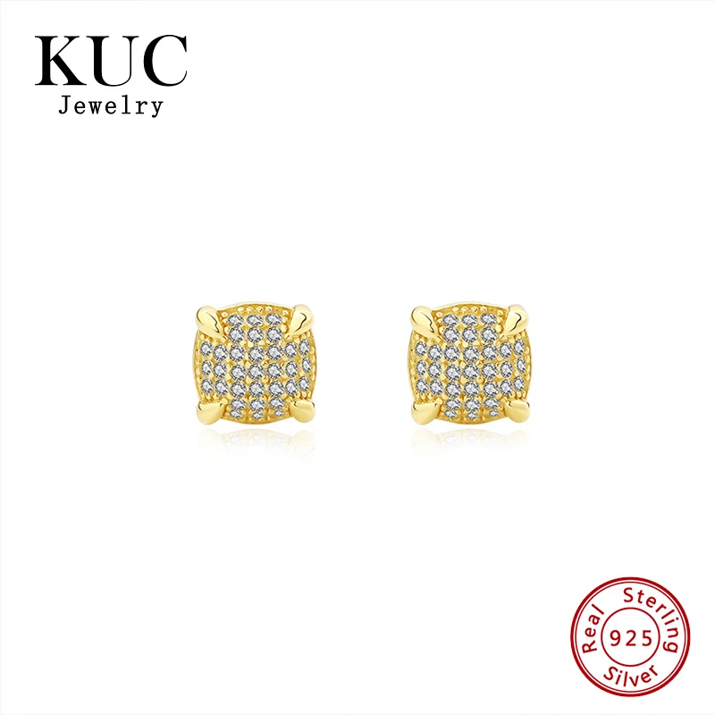 Hot Selling 925 Sterling Silver Women Fine Jewelry Minimalist Zircon Square Pattern 18K Gold Plated Stud Earrings
Hot Selling 925 Sterling Silver Women Fine Jewelry Minimalist Zircon Square Pattern 18K Gold Plated Stud Earrings
