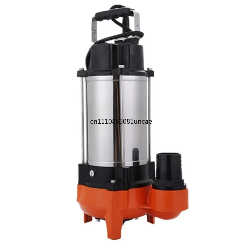 WQ Automatic Cutting Submersible Sewage Pump 304 Stainless Steel Household Septic Tank Waste Water Pump Practical Hot Sale
WQ Automatic Cutting Submersible Sewage Pump 304 Stainless Steel Household Septic Tank Waste Water Pump Practical Hot Sale