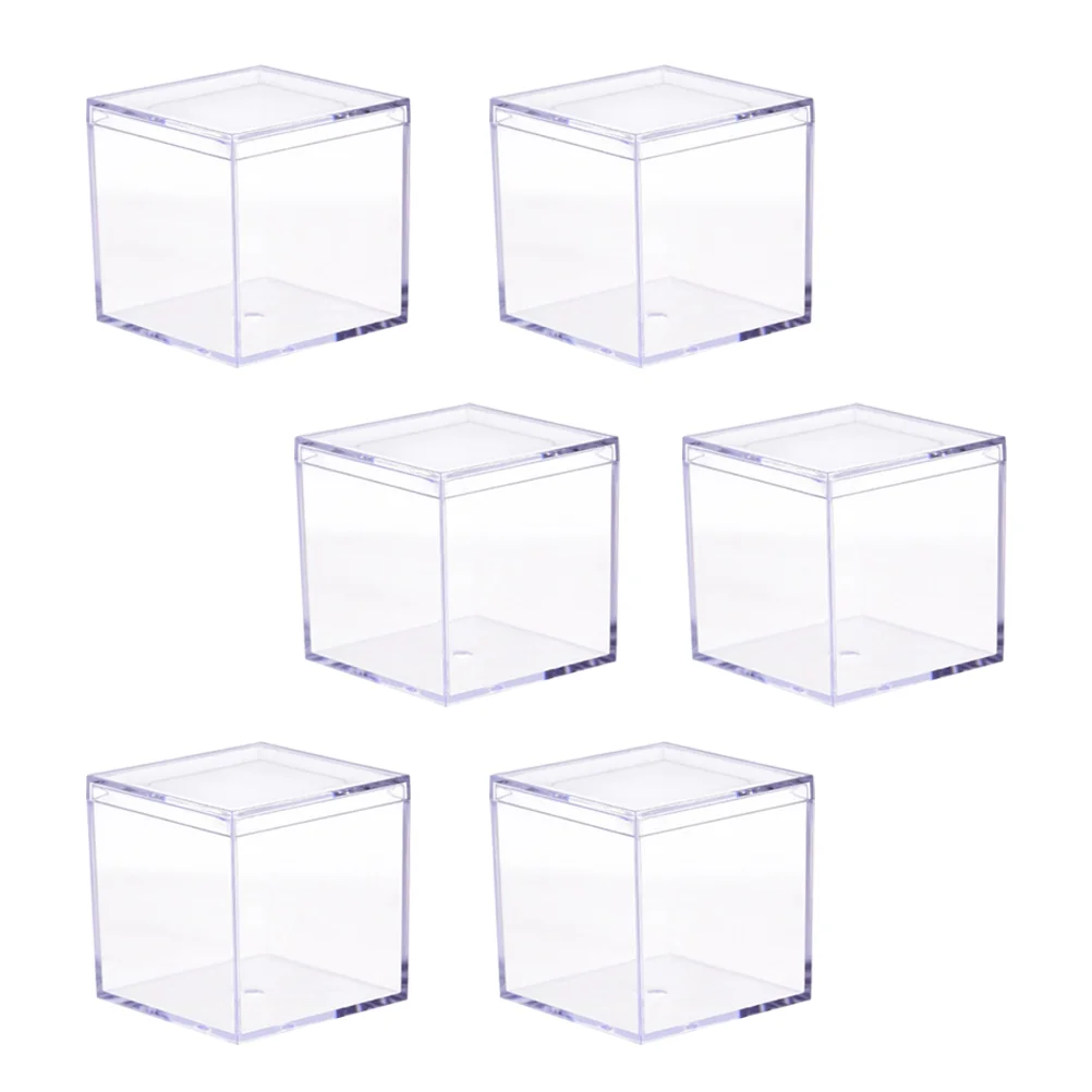 9 Pcs Candy Jewelry Box Acrylic Case Transparent Supply Boxes Portable Accessory Multi-function
9 Pcs Candy Jewelry Box Acrylic Case Transparent Supply Boxes Portable Accessory Multi-function