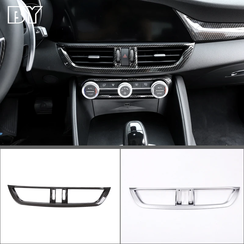 For Alfa Romeo Giulia 2017-2020 Car Accessories Carbon Fiber Interior Center Console Air Conditioning Vent Frame Trim
For Alfa Romeo Giulia 2017-2020 Car Accessories Carbon Fiber Interior Center Console Air Conditioning Vent Frame Trim