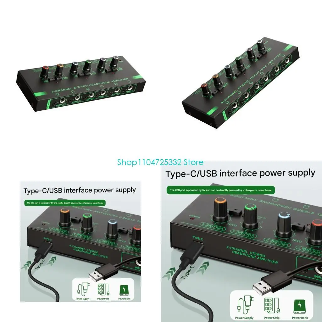 P5EA Advanced LED Light Sound Distributor Headphone Amplifiers With Isolated Channel For noNoise Group Monitoring
P5EA Advanced LED Light Sound Distributor Headphone Amplifiers With Isolated Channel For noNoise Group Monitoring