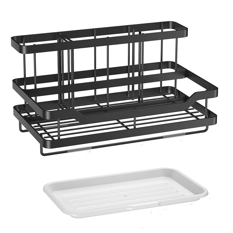 Stainless Steel Kitchen Sink Storage Rack Kitchen Sink Countertop Storage Holder 22X14.5X12cm
Stainless Steel Kitchen Sink Storage Rack Kitchen Sink Countertop Storage Holder 22X14.5X12cm