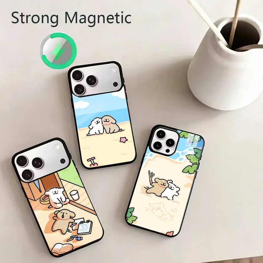 Lovely L-Line Dog Couple Phone Case For iPhone 11,12,13,14,15,16,17Plus,Pro,Max for Wireless Charging
Lovely L-Line Dog Couple Phone Case For iPhone 11,12,13,14,15,16,17Plus,Pro,Max for Wireless Charging