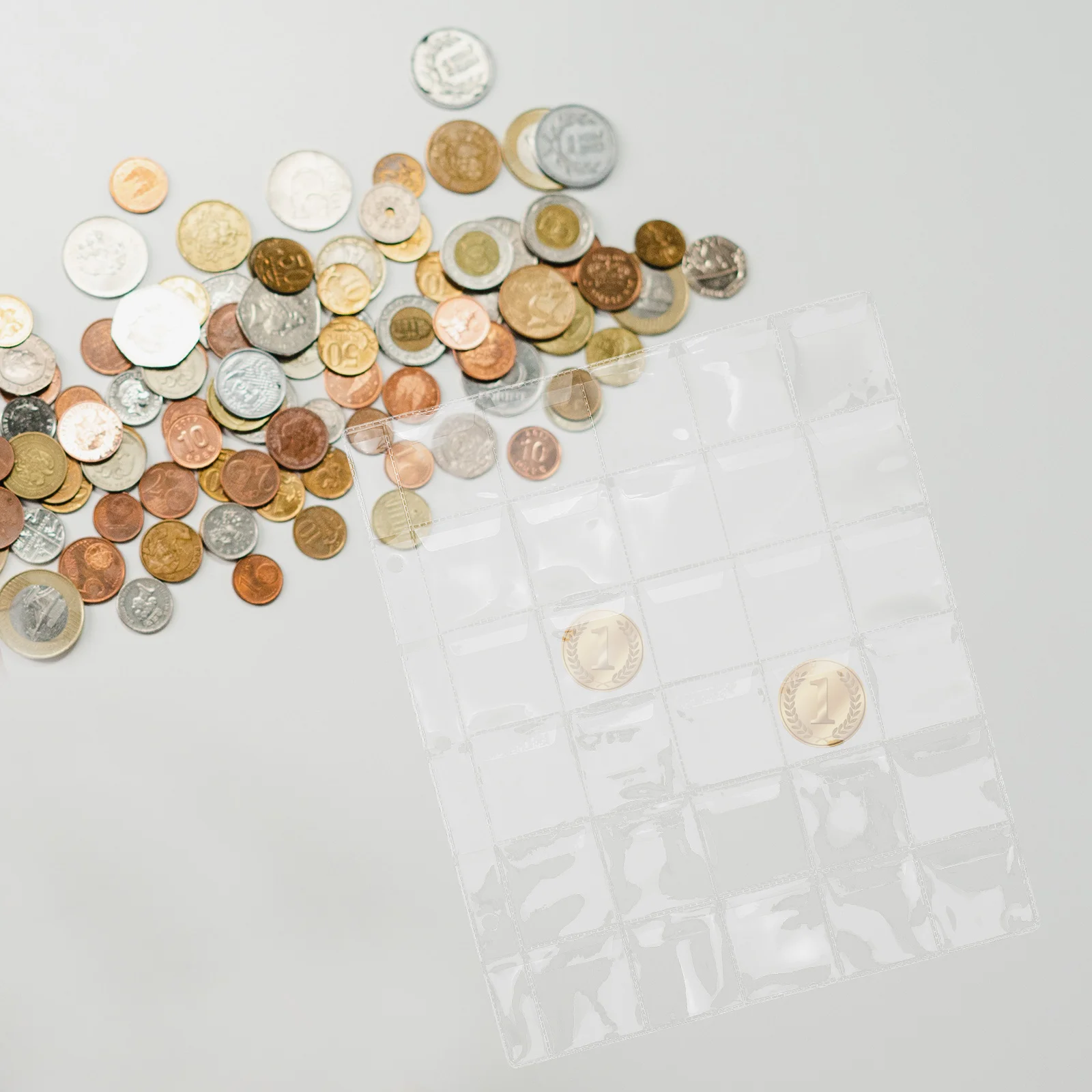 4pcs Holders For All Coins Pages Clear Plastic Coin Holder For Collection Storage Coin Album Organizer Supplies
4pcs Holders For All Coins Pages Clear Plastic Coin Holder For Collection Storage Coin Album Organizer Supplies