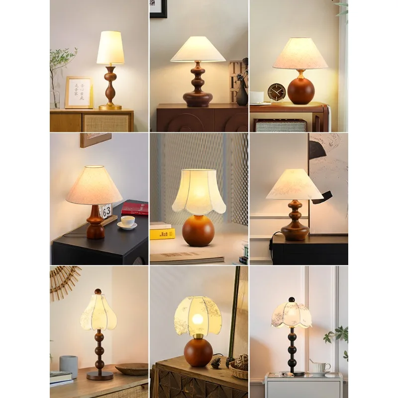 Desk lamp, bedroom bedside lamp, American retro solid wood atmosphere, night lamp, new Chinese hotel room, study lamp
Desk lamp, bedroom bedside lamp, American retro solid wood atmosphere, night lamp, new Chinese hotel room, study lamp