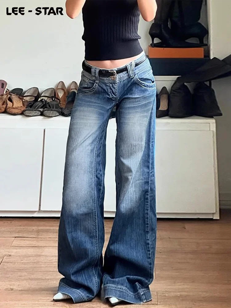 Classic High-waisted Wide-leg Women Denim Pants with Gradient Wash Timeless Retro Fashion Baggy Jeans Fashion Casual Trousers
Classic High-waisted Wide-leg Women Denim Pants with Gradient Wash Timeless Retro Fashion Baggy Jeans Fashion Casual Trousers