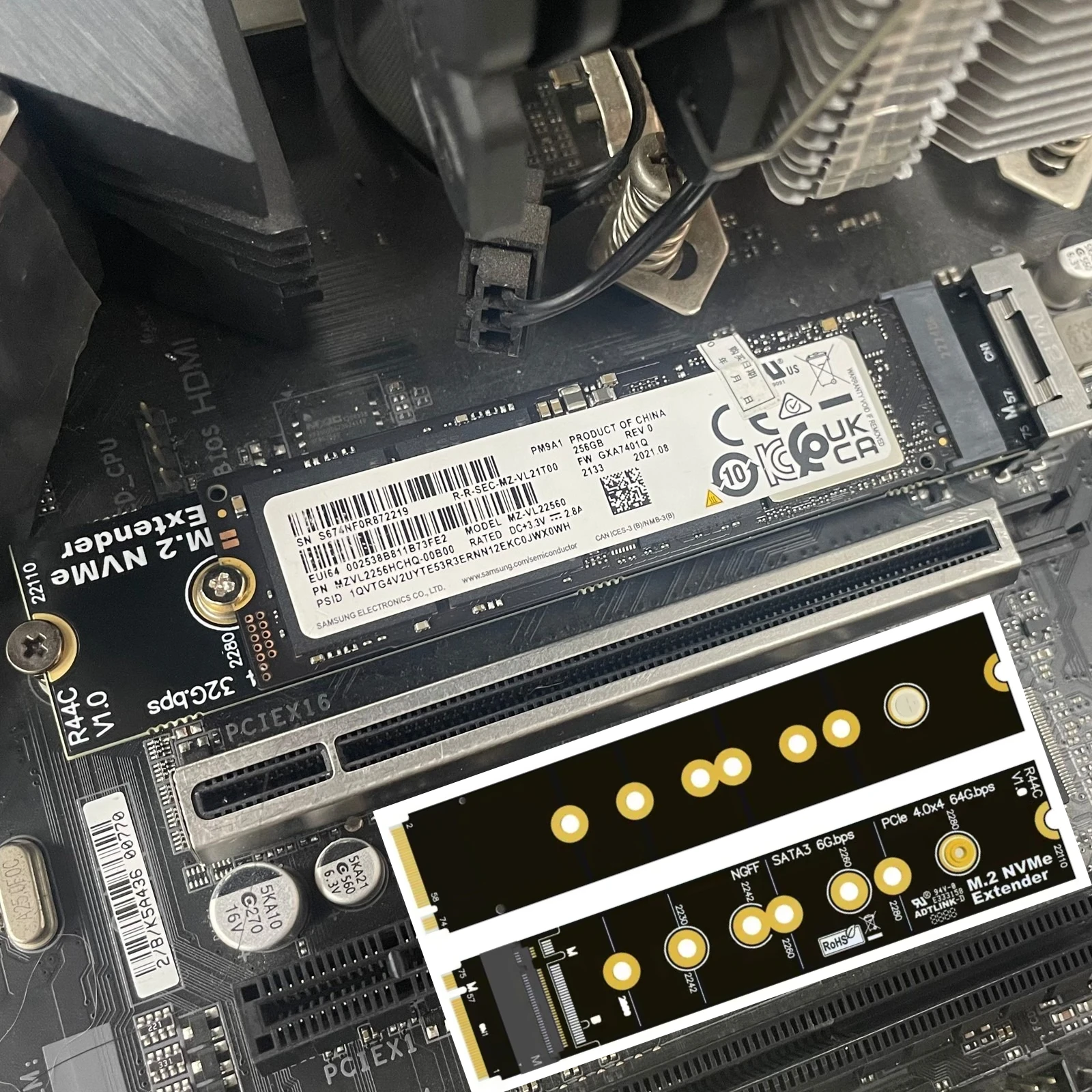 Карта адаптера расширения M.2 NVMe SSD/SATA PCIe + SATA с двумя протоколами PCI-e 4.0 x4 для 2280-22110 SSD-разъемов, защитная карта расширения
Карта адаптера расширения M.2 NVMe SSD/SATA PCIe + SATA с двумя протоколами PCI-e 4.0 x4 для 2280-22110 SSD-разъемов, защитная карта расширения