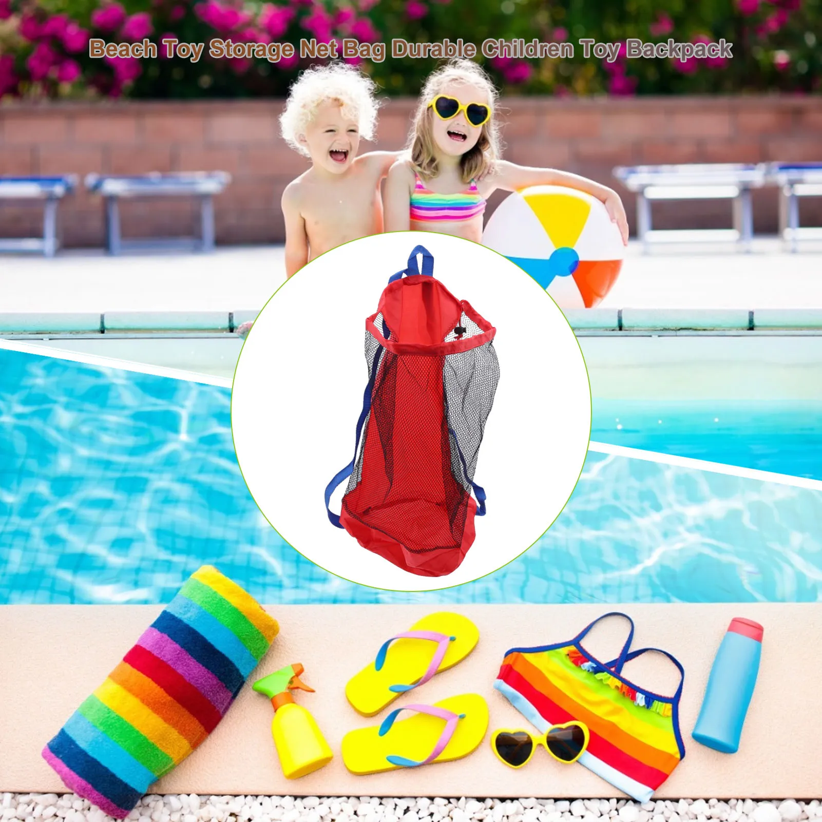 Oxford Cloth Fiber Beach Toy Storage Net Bag Children Toy Backpack Beach Mesh Bag High-quality Mesh Strong Durable Storage Bag
Oxford Cloth Fiber Beach Toy Storage Net Bag Children Toy Backpack Beach Mesh Bag High-quality Mesh Strong Durable Storage Bag