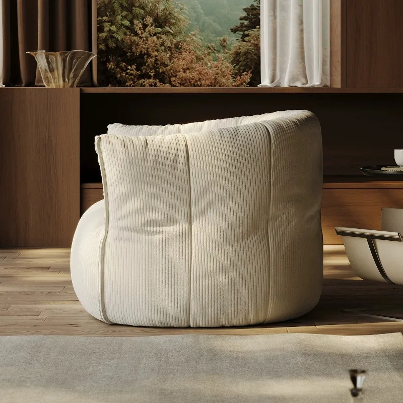 Sofa, modern minimalist single recliner, retro sofa in living room
Sofa, modern minimalist single recliner, retro sofa in living room