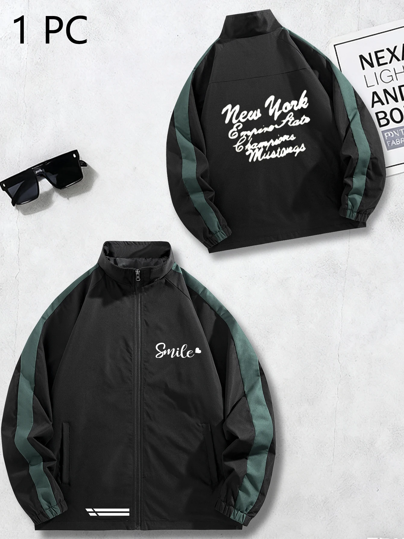 Мужская весенне-осенняя повседневная куртка с воротником-стойкой в консервативном стиле, модная и универсальная для занятий спортом на открытом воздухе, бега, фитнеса и повседневной одежды
Мужская весенне-осенняя повседневная куртка с воротником-стойкой в консервативном стиле, модная и универсальная для занятий спортом на открытом воздухе, бега, фитнеса и повседневной одежды