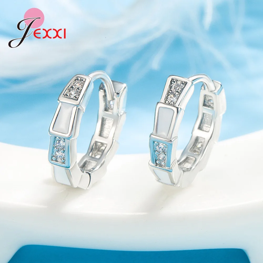 New Wedding 925 Sterling Silver Geometric Rhinestone Earrings For Women Girl Sterling-Silver-Jewelry
New Wedding 925 Sterling Silver Geometric Rhinestone Earrings For Women Girl Sterling-Silver-Jewelry