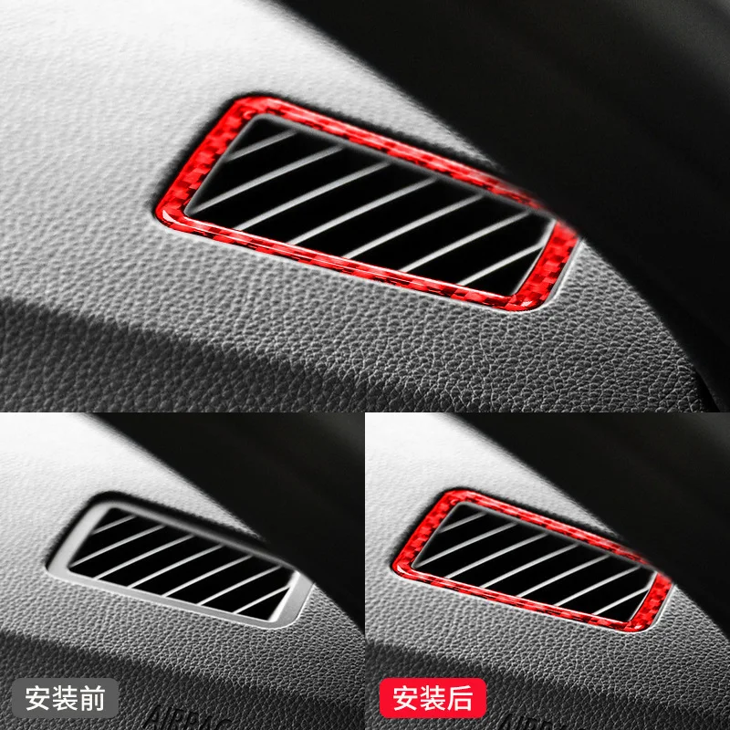 FOR BMW Old 3 Series red Carbon fiber pattern Interior Instrument air conditioning vents Decorative stickersE90 E92 modification
FOR BMW Old 3 Series red Carbon fiber pattern Interior Instrument air conditioning vents Decorative stickersE90 E92 modification