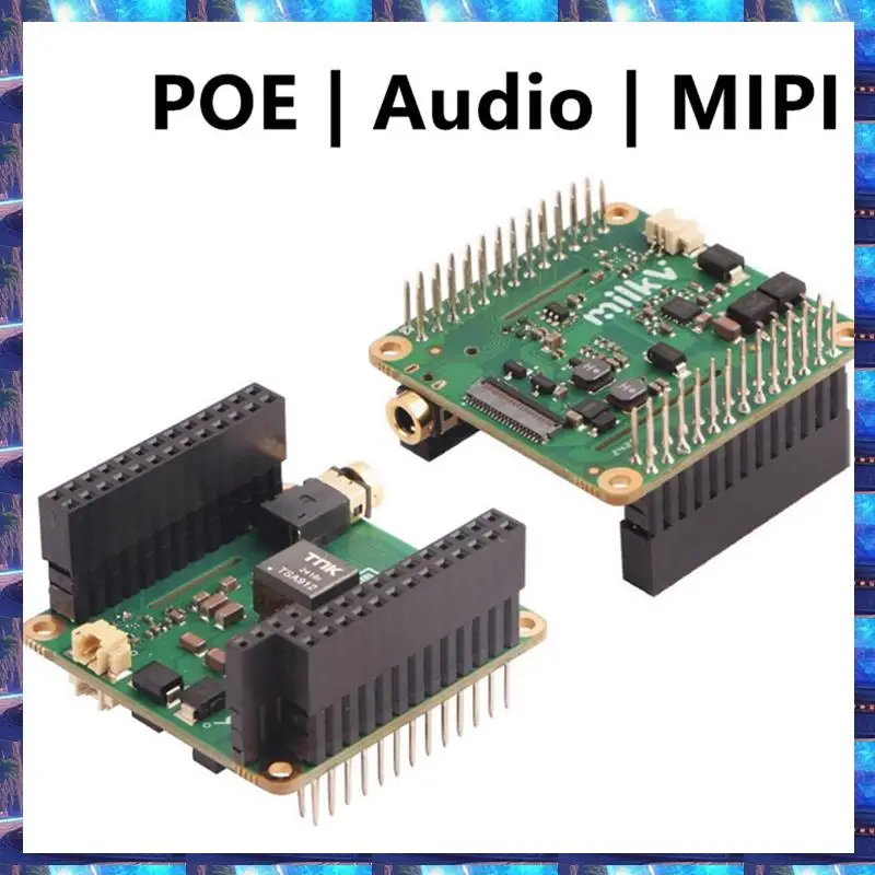 2025 For Milk-V Duo S Poe HAT Expansion Board MIPI DSI And Audio Interface Support POE Power Supply A,For Milk-V Duo S Poe HAT E
2025 For Milk-V Duo S Poe HAT Expansion Board MIPI DSI And Audio Interface Support POE Power Supply A,For Milk-V Duo S Poe HAT E
