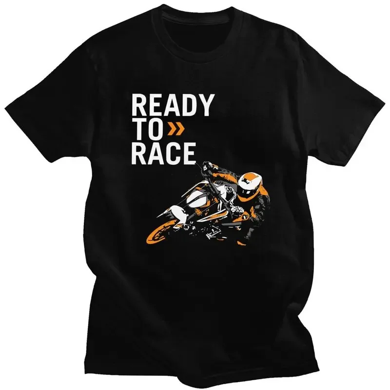 Thrilling motorcycle races, men's summer 100% pure cotton T-shirts, casual and fashionable tops, loose short sleeves
Thrilling motorcycle races, men's summer 100% pure cotton T-shirts, casual and fashionable tops, loose short sleeves