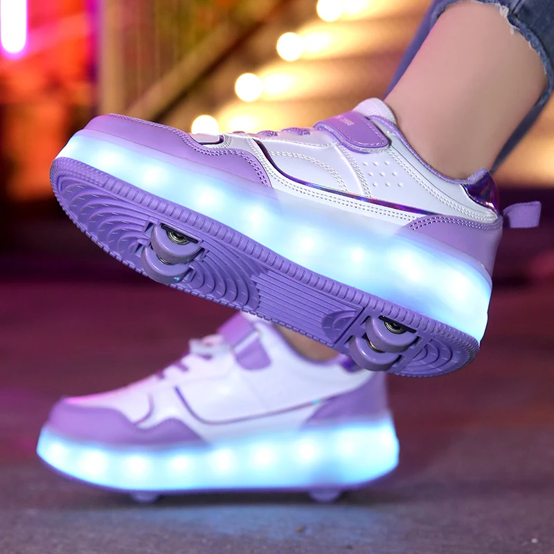 Four Wheel Roller Shoes Boys And Girls Walking Shoes Can Walk, Slide And Shrink Flashing Lights For Primary School Students
Four Wheel Roller Shoes Boys And Girls Walking Shoes Can Walk, Slide And Shrink Flashing Lights For Primary School Students