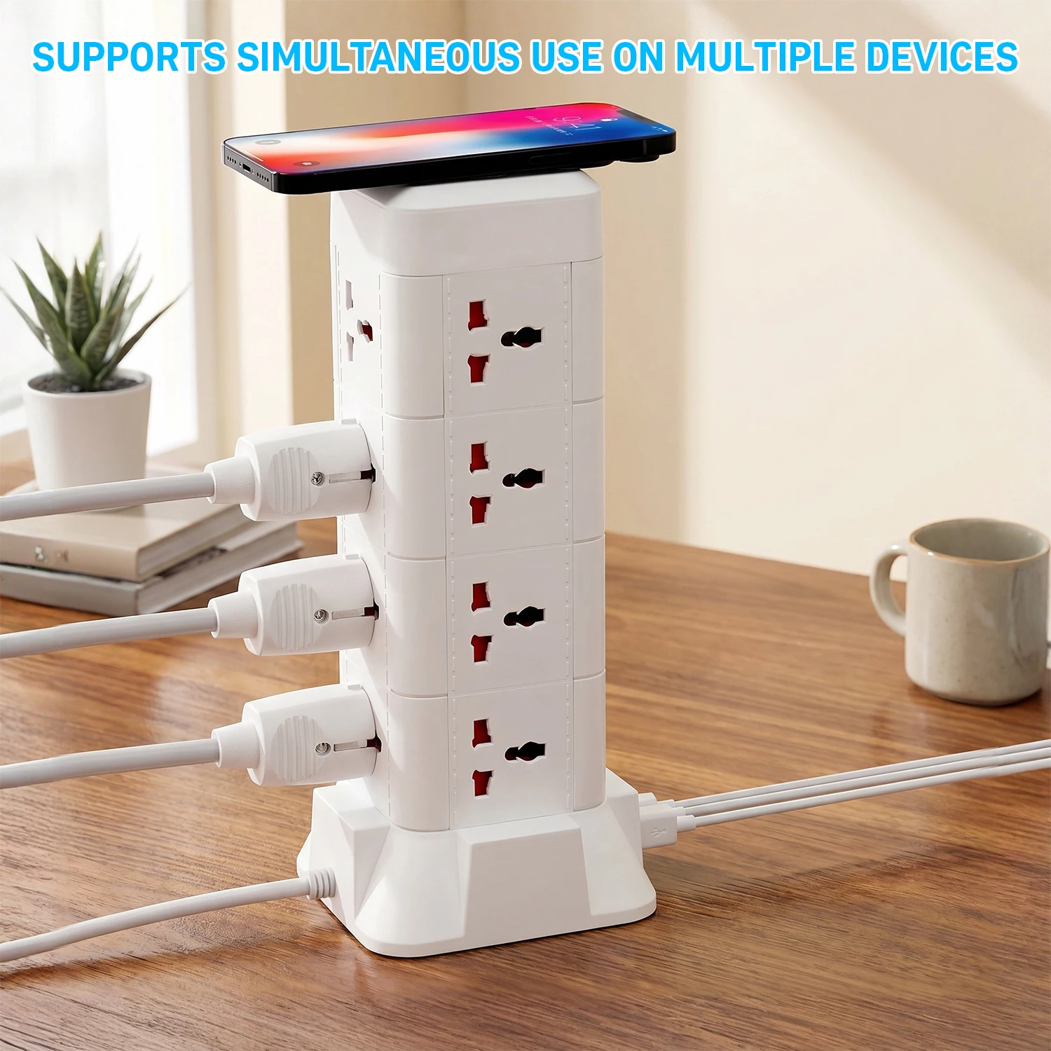 Electrical Outlet Rotating Telescopic Extender Stick,180°/360° Swivel, Can Telescopic 17-27 in for Hard-to-Reach Outlets Behind Couches & Desks, Multi Plug Outlet Extender Small Surge Protector for Home Office Dorm, Wireless Charging White
Electrical Outlet Rotating Telescopic Extender Stick,180°/360° Swivel, Can Telescopic 17-27 in for Hard-to-Reach Outlets Behind Couches & Desks, Multi Plug Outlet Extender Small Surge Protector for Home Office Dorm, Wireless Charging White
